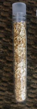 Gold leaf flakes 3ml vial